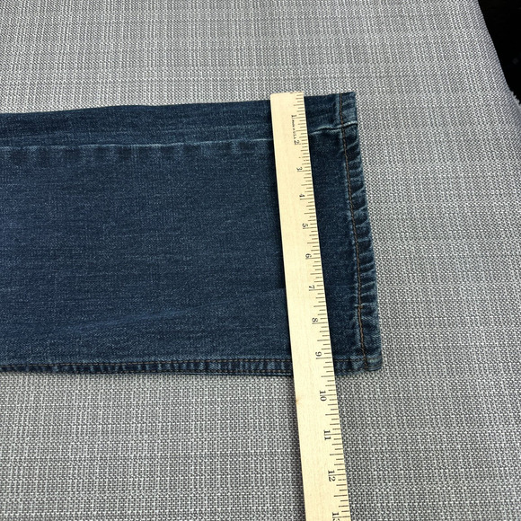 Levis 527 Jeans Mens 36x32 Blue Denim Bootcut Fade Rodeo Cowboy Western Ranch 23 - Picture 7 of 13